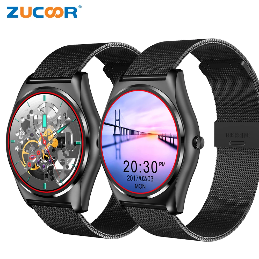Zucoor Смарт часы здоровья наручные пульсометр Smartwatch спортивные Для женщин Фитнес