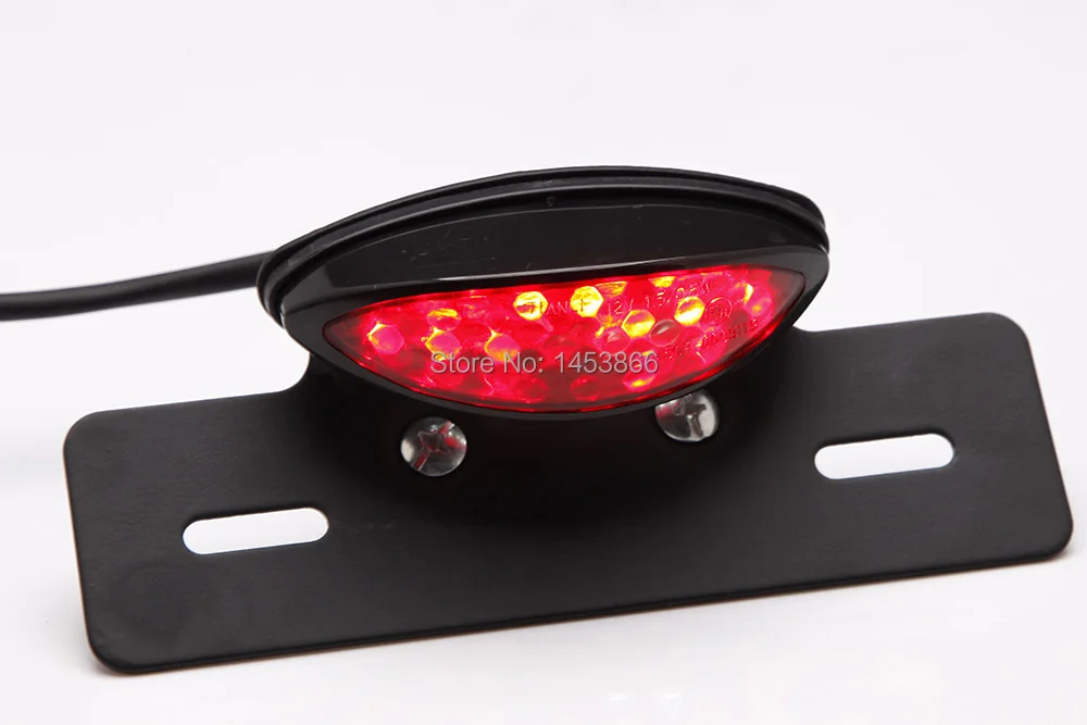 Универсальный 20 LED мотоцикл ATV задний стоп сигнал тормоз ходовая пластина с