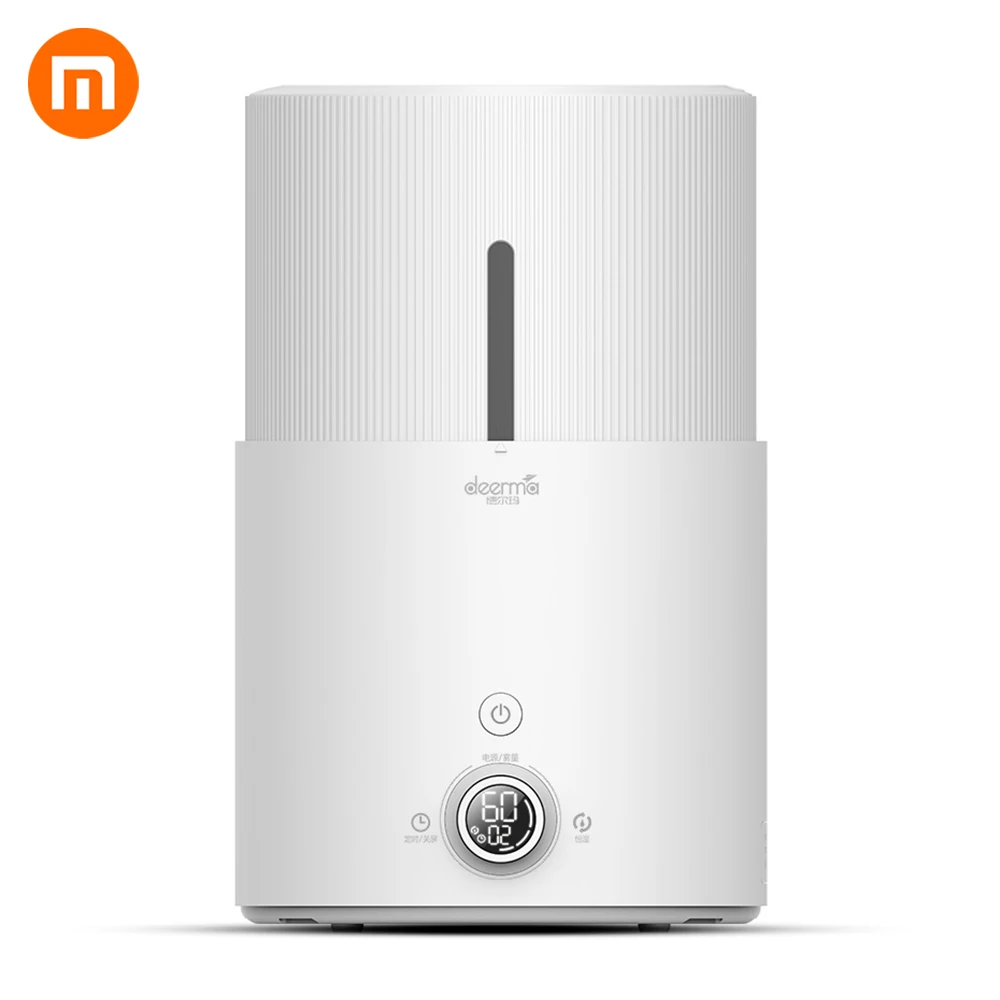 Увлажнитель для очистки воды Xiaomi Youpin Deerma, емкость для воды 5л, 12 часов, выносливость для дома, офиса, комнаты
