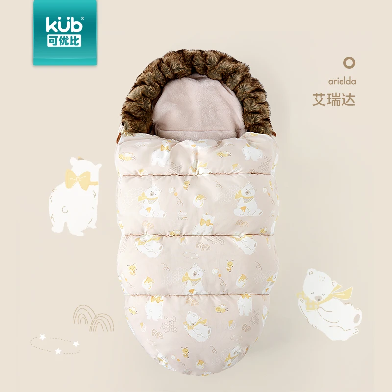 Kub baby cart спальный мешок детский для осени и зимы детское одеяло с защитой от