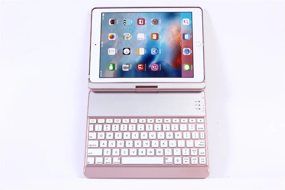 Пластиковый защитный чехол с Bluetooth клавиатурой 360 градусов подставкой для iPad Air 1 2