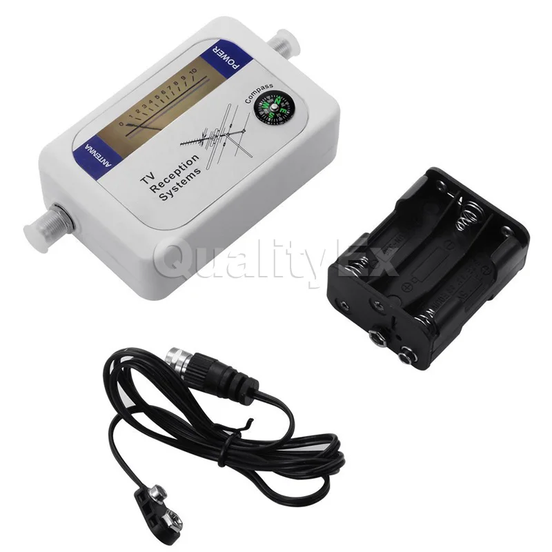 Мини dvb t Антенный спутниковый детектор сигналов с компасом Искатель цифровая