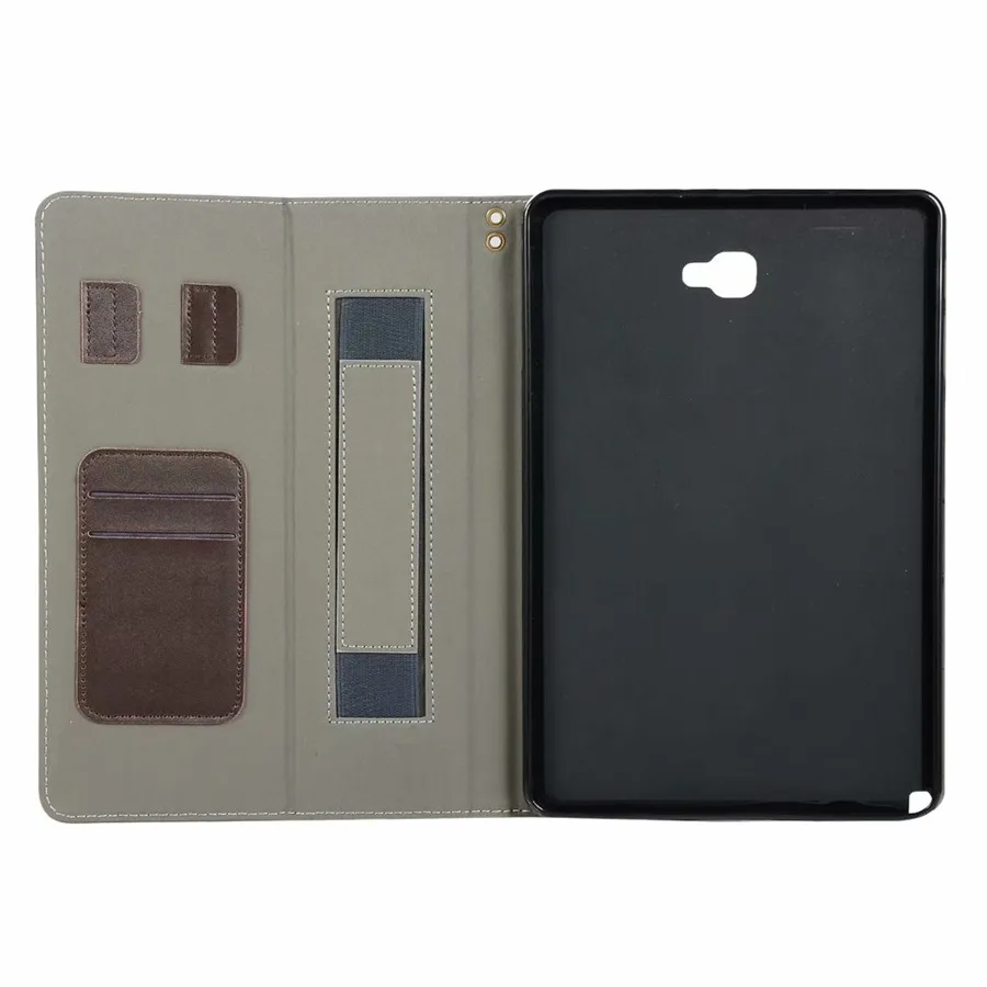 Премиум чехол для samsung Galaxy Tab A 10,1 P580(с S pen) Smart Cover Чехол Funda для samsung P585 ручной держатель с подставкой
