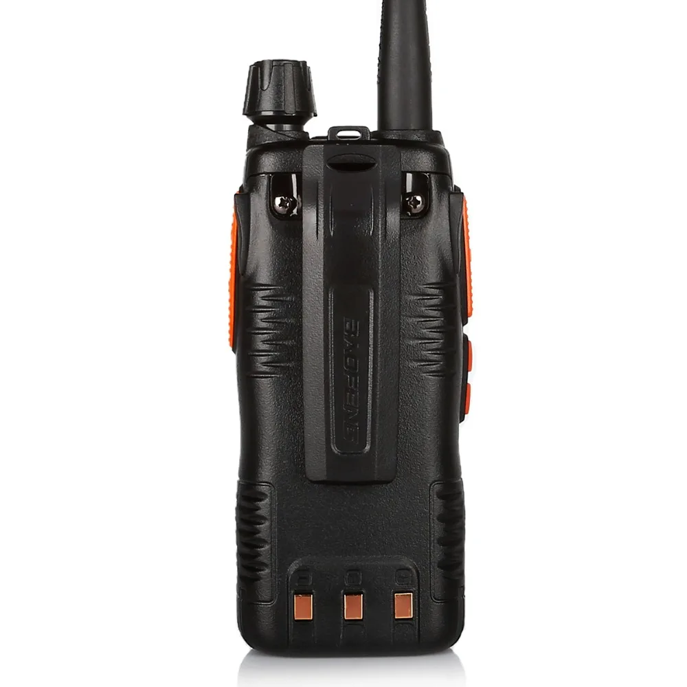 Рация Baofeng GT 5TP VHF/UHF Двухдиапазонная Ham Walkie Talkie двухсторонняя рация + 2x Двойной Динамик PTT 1x кабель с поддержкой