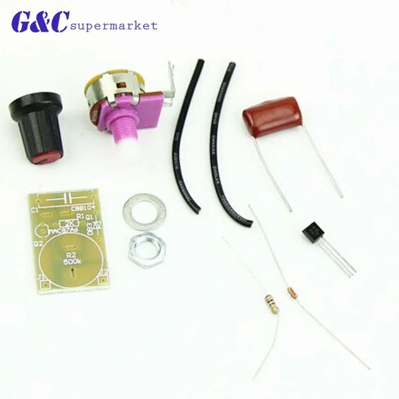 1 шт. новый модуль регулировки скорости переключателя DIY Kit компоненты 100 вт диммер