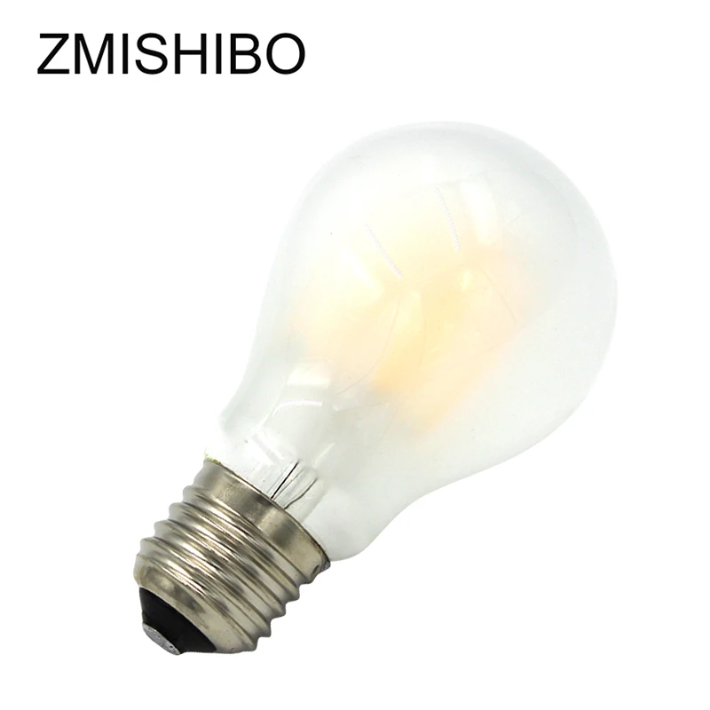 

ZMISHIBO Frosted LED Filatment Bulb 110-240V E27 A60 Glass Cover 4/6/8LED Bar Light Source For Pendant Wall Lamp No Fliker 3000K