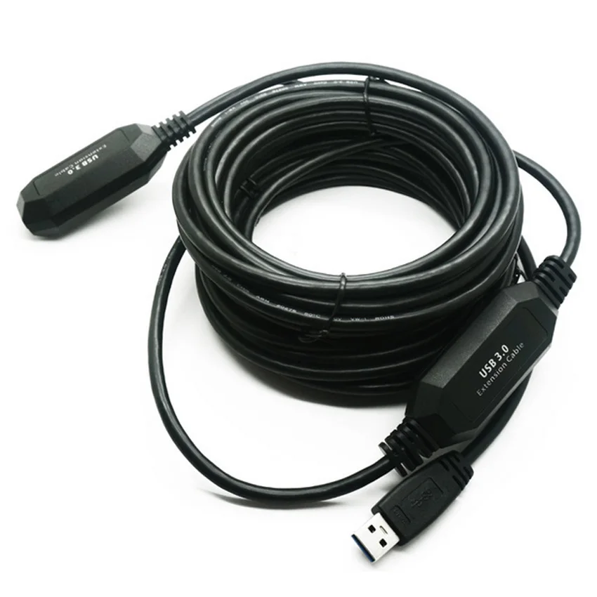 USB 3 0 активный Удлинительный кабель с адаптером питания переменного тока Leadzoe