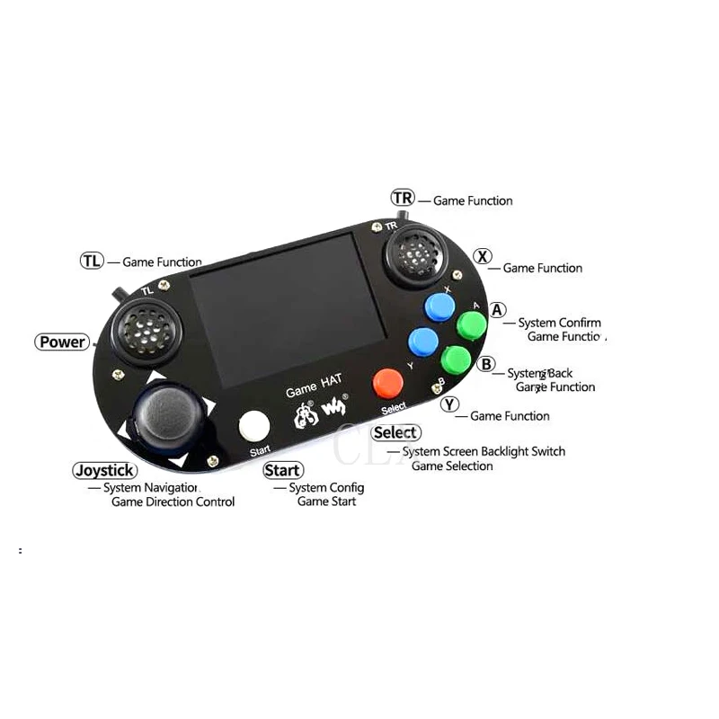 Raspberry Pi 3B + игровой ЖК-дисплей 3 5 дюймов HDMI ЖК-геймпад на плате RetroPie с Чехол и Model B |