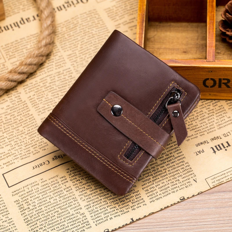 Betiteto Brand Genuine Leather Men Wallet Male Coin Purse Smart Walet Carteras Mini Kashelek Money Bag Portomonee Cuzdan | Багаж и сумки