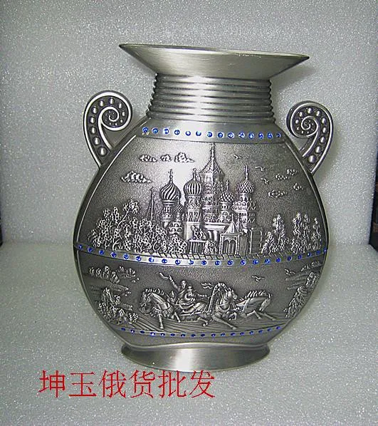 Статуя украшения Заводские розетки русская Серебряная Оловянная декоративная