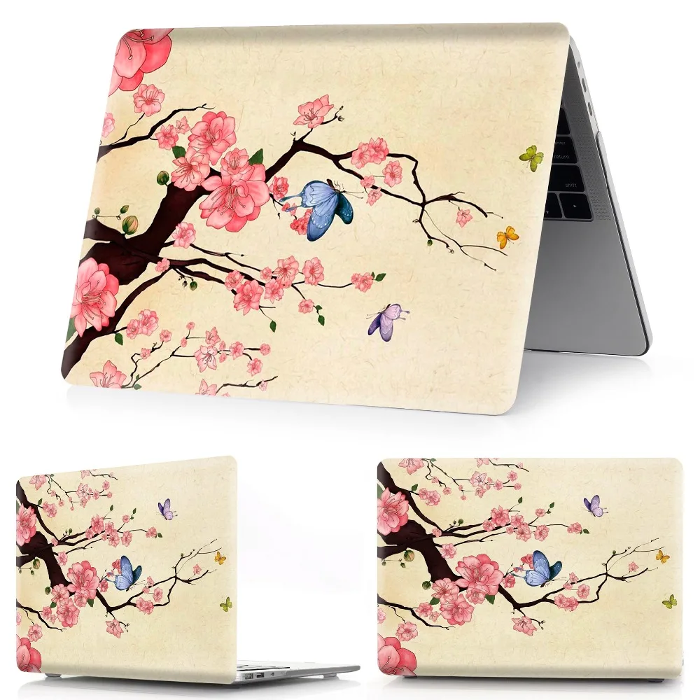 Чехол Sakura для ноутбука Apple Macbook Air Pro retina 11 12 13 15 дюймов, чехол для MAC, Air 13 Pro 13 15 Touch BarID