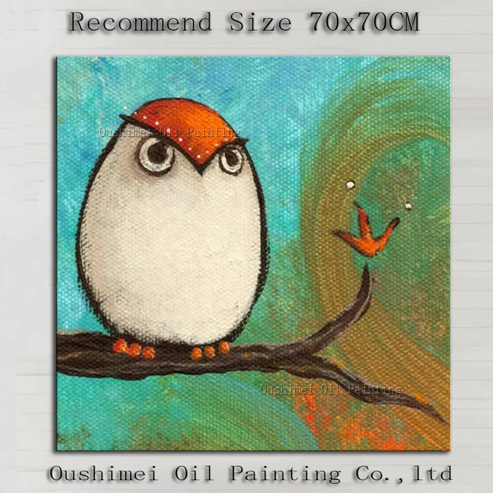 Ручная роспись высокое качество Современная серия животных масляная живопись на