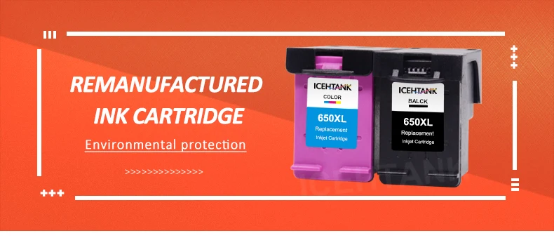 Icehtank 650XL сменный картридж для принтера для hp 650 работать с чернилами hp Deskjet 1015 1515 2515 2545 2645 3515 4645 картриджи для принтеров