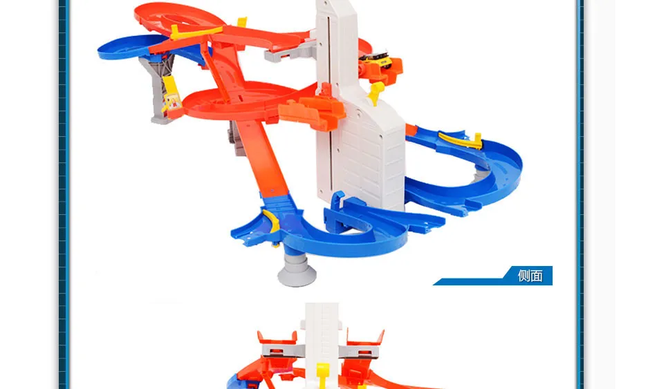 Hot Wheels Roundabout трек игровой набор детские электрические игрушки квадратный город миниатюрный автомобиль модель классический античный подарок игрушки для детей