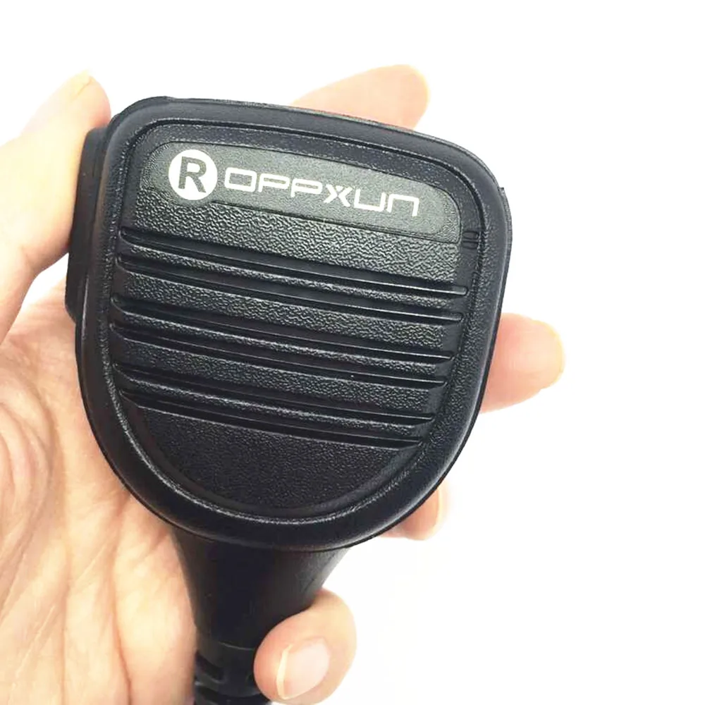 Oppxun качество ручной Динамик MIC плечо микрофон для Motorola CB Радио ht1000 ht2000 gp9000 MTS2000 микрофон