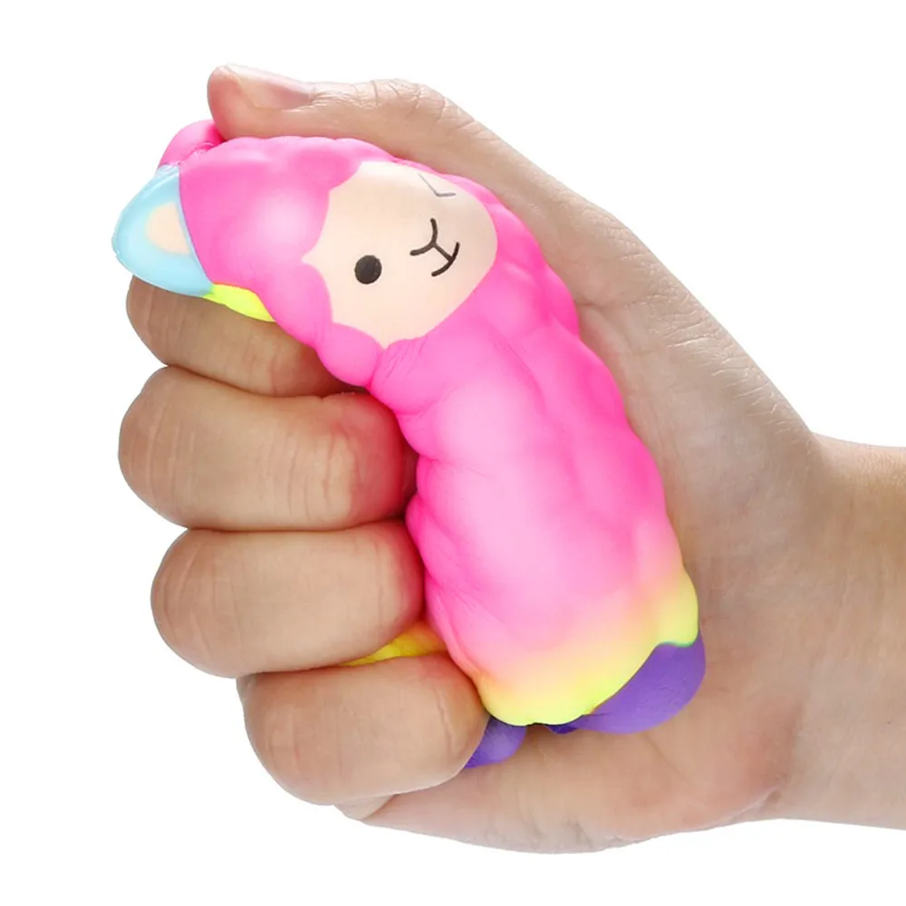 Счастливое антистрессовое Мягкое Животное Llamas игрушки волнение и стресс