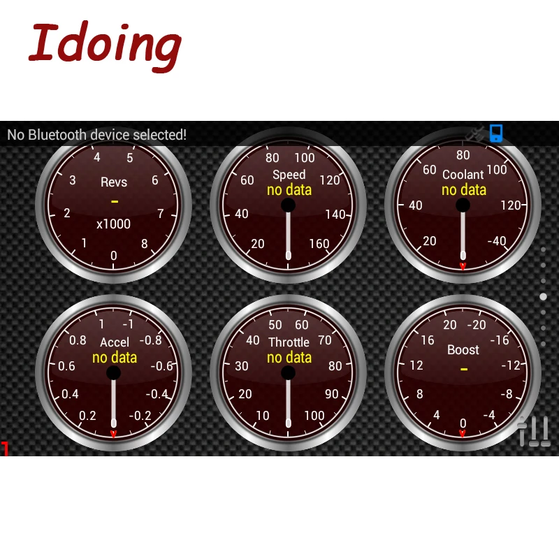 Автомобильный диагностический сканер IDoing ELM 327 V1.5 Bluetooth OBD2 автомобильный