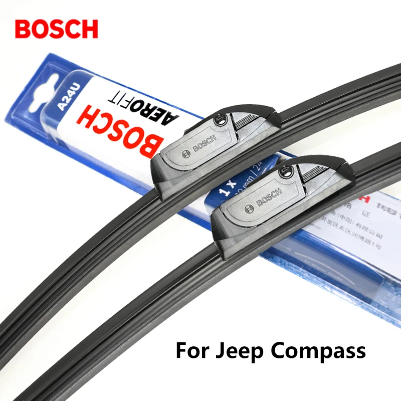 Щетки стеклоочистителя BOSCH для Jeep Compass 22 и 20 дюймов подходят крючковых рычагов 2006