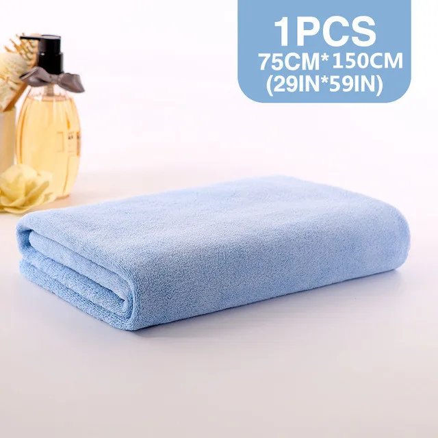 BLUE 75X150CM Детское банное полотенце Curbblan, детское банное полотенце для новорожденных, муслиновая мочалка из микрофибры, очень мягкое полотенце для ухода за кожей, s 70*150 см, для малышей - Цвет: BLUE 75X150CM