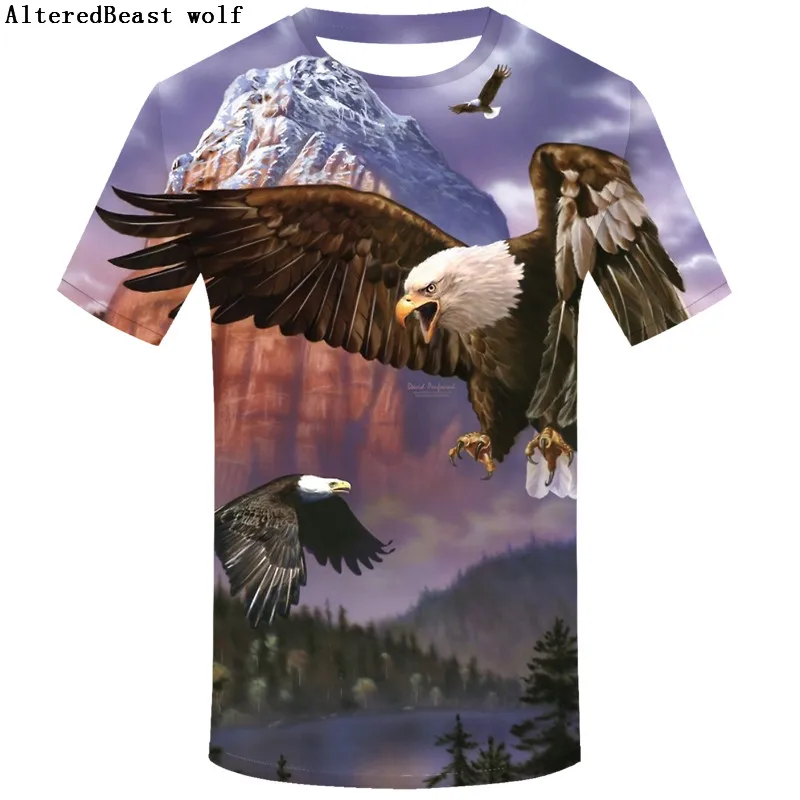 2019 Indians T-shirt Men Wolf Tshirt Flame Funny T Shirts Forest 3d Mountain Print Shirt Cool Anime Mens Clothing Casual Tops | Мужская