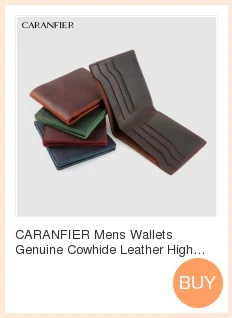 CARANFIER мужской портфель из искусственной кожи сумки бизнес 14 дюймов ноутбук Одноцветный через плечо женская сумка-мессенджер
