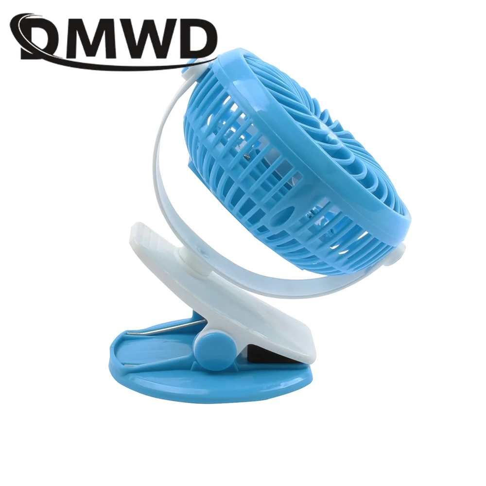 DMWD USB Перезаряжаемый зажим на Кондиционер вентилятор портативный мини