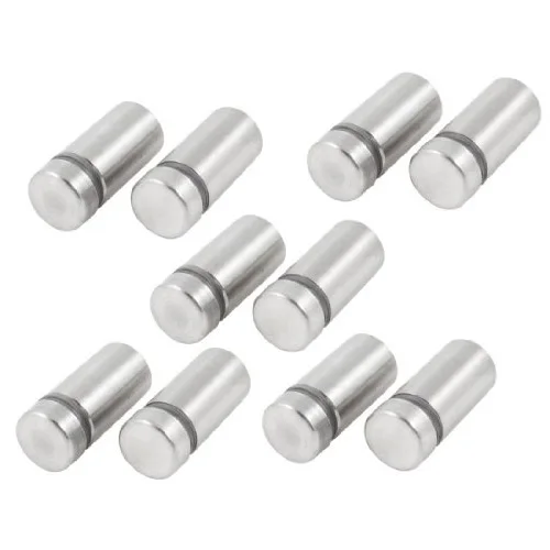 

10x Stainless Stand off Bolts Mount Standoffs Sign Advertisement Fixings
