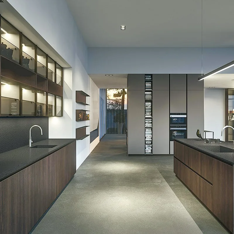 Бесплатный индивидуальный дизайн современный кухонный блок кухонная мебель