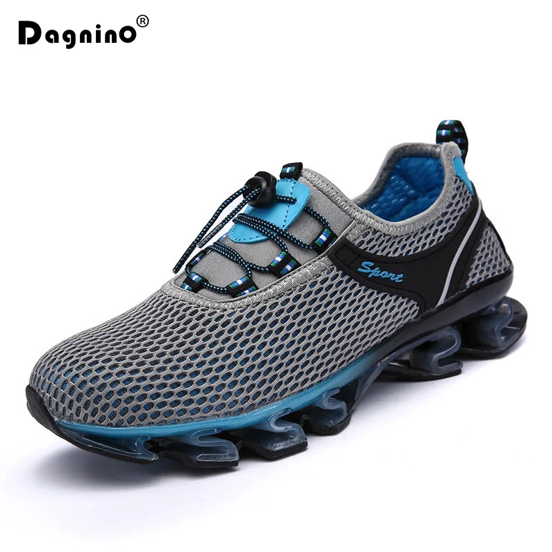 

DAGNINO 2018 New Arrival Summer Breathable Soft Light Male Mesh Shoes For Men Adult Sneakers Walking Casual Comfortable Footwear