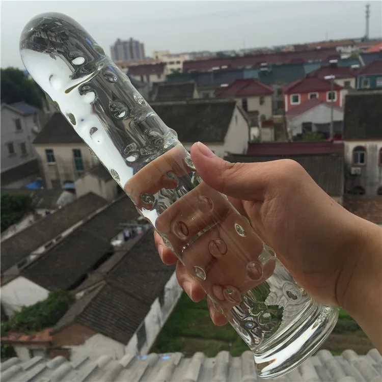 Стеклянный Кристальный фаллоимитатор Pyrex анальная Анальная секс игрушка/пробка