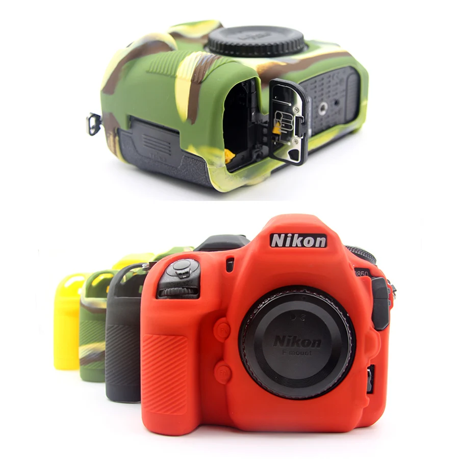 Силиконовый чехол резиновый для камеры Nikon D7500 D7200 D7100 D5500 D5600 D3400 D3500 D5300 DSLR защитный