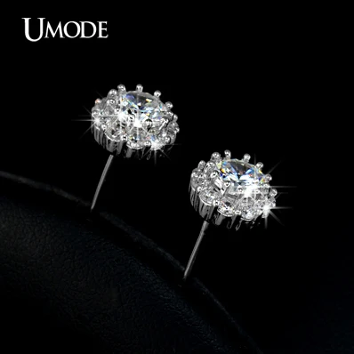 UMODE Популярное изделие модные ювелирные украшения для женщин серьги гвоздики с