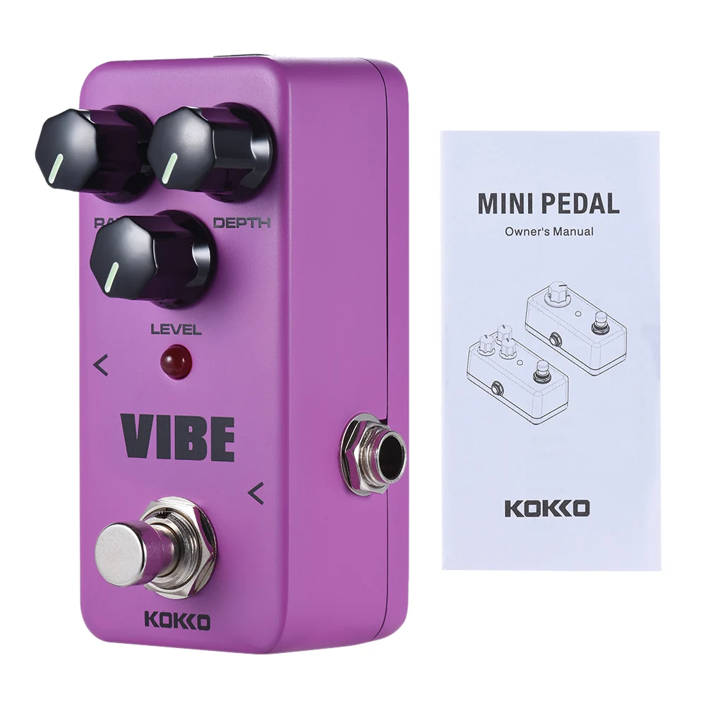 VIBE Mini Analog Rotary Speaker Electric Guitar Effect Pedal True Bypass Full Metal Shell | Спорт и развлечения