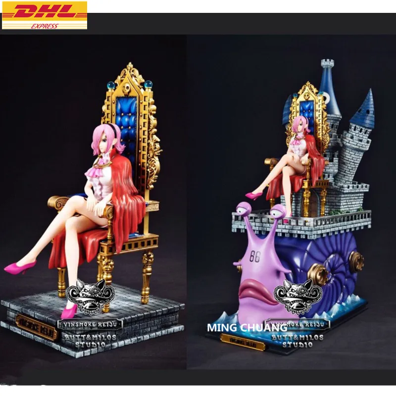 

Статуя ONE PIECE The Straw Hat Pirates Vinsmoke Reiju сидя бюст Sanji Sister GK экшн-фигурка Коллекционная модель игрушечная коробка D729