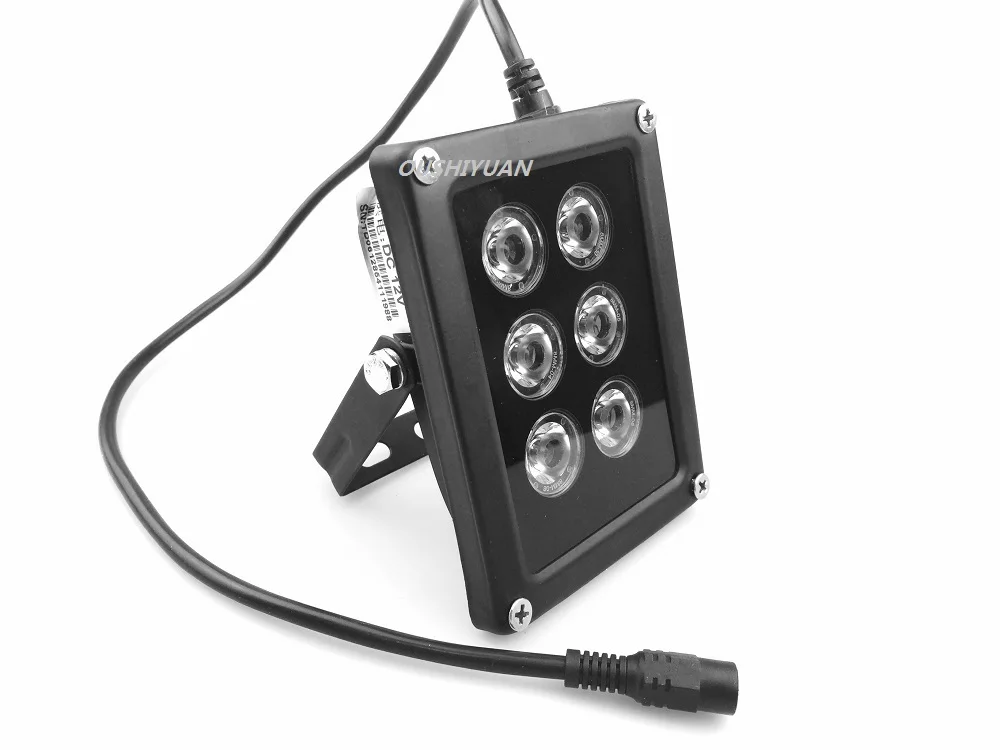 6 шт. Инфракрасные светодиоды для камеры видеонаблюдения IP66|vision night|vision infraredvision led