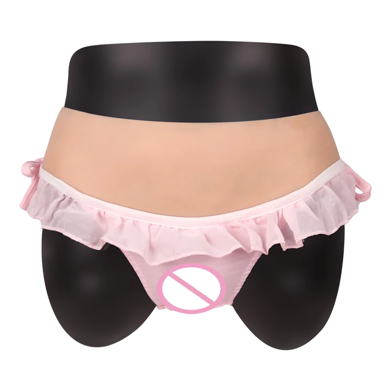 Fake Vagina Underwear Soft Silicone Realistic Vagina Crossdresser Panty