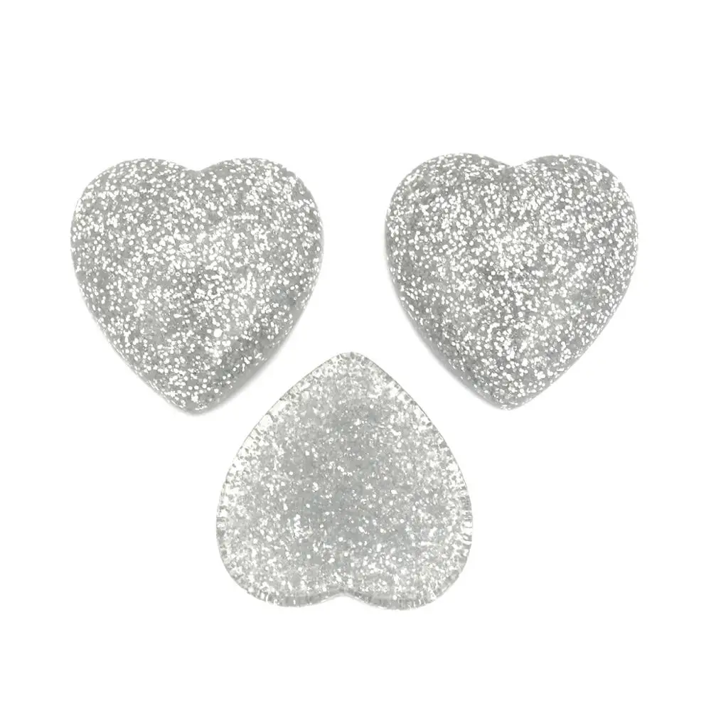 Doreen Box модное полимерное купольное уплотнение кабошон сладкое сердце серебряный