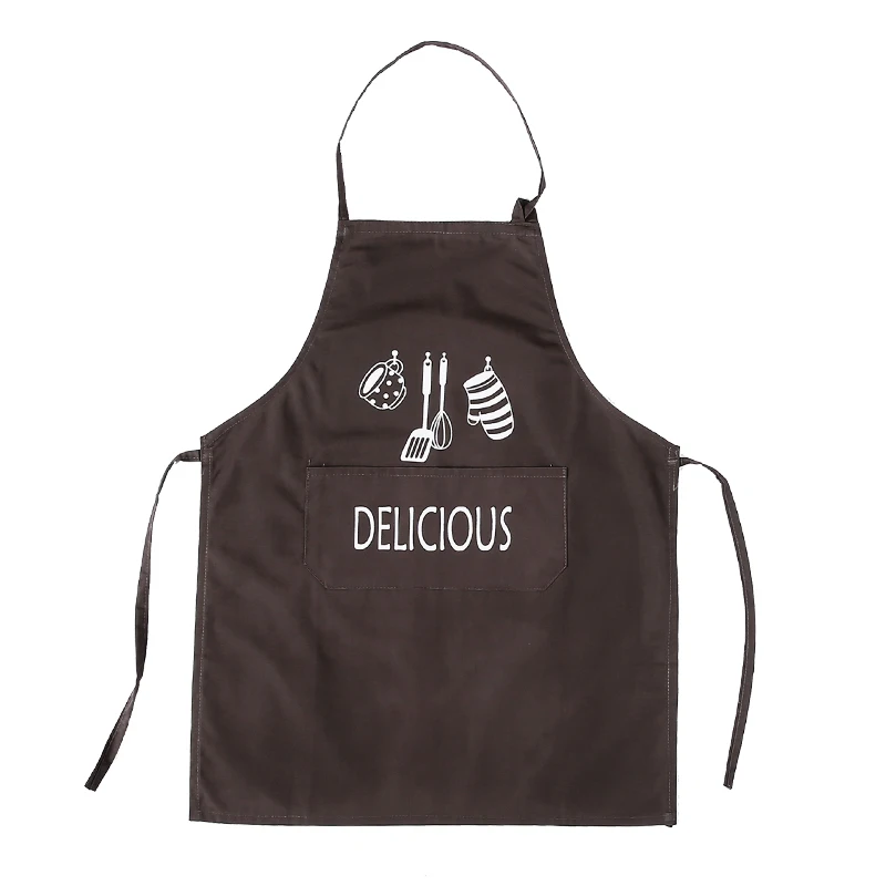 

Apron Kitchen Korean Style Customized Logo Printed Waterproof and Oil-proof Men and Women's Cooking and Baking Workwear