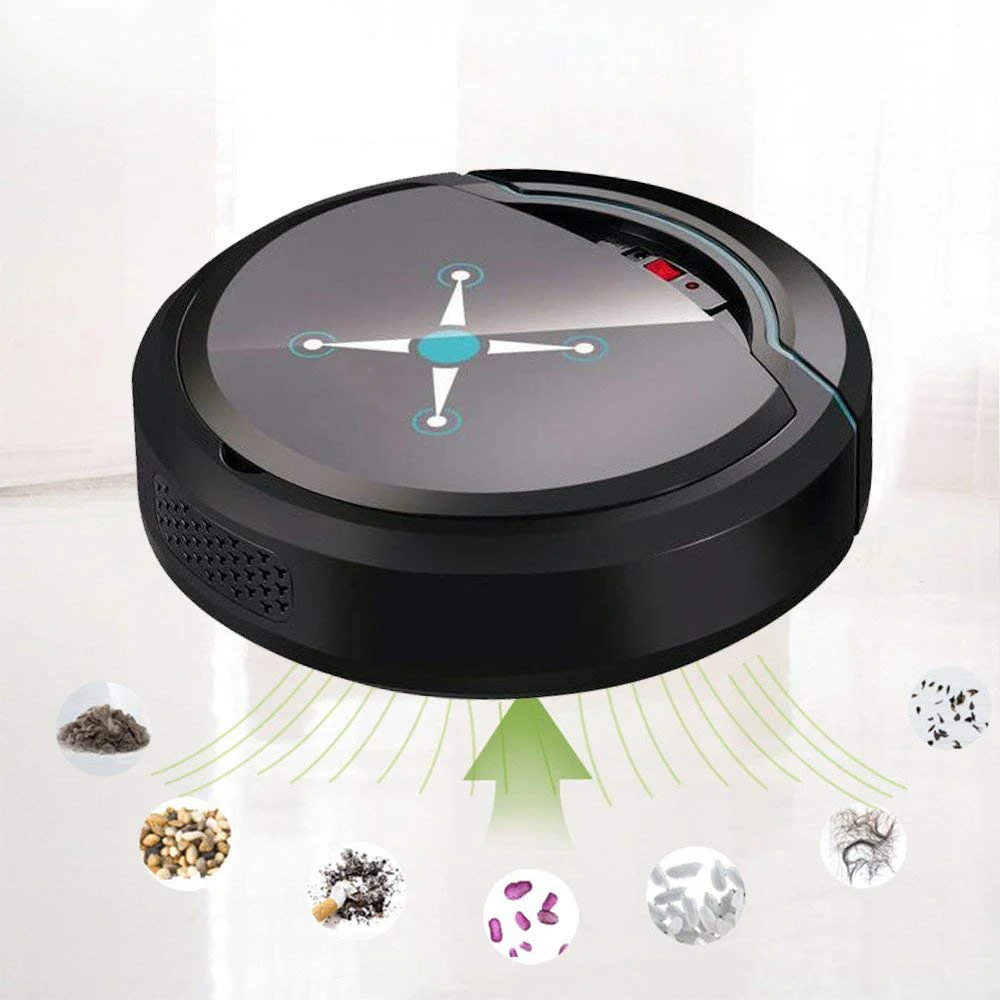 Мини пылесос USB Автоматическая подзарядка умный робот для очистки всасывания