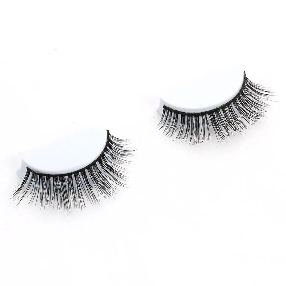 GXO красоты Eyelahses 3D норки ресницы натуральных ресниц ручной работы Длинные