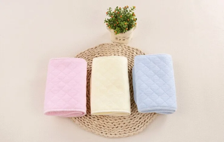 Супер Абсорбирующие подгузники из чистого хлопка 3/6/9 слоев Детские Подгузники