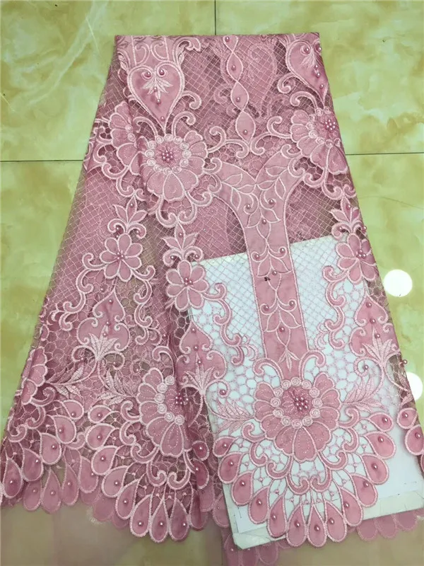 Best Selling Net Lace African Fabric Purple colour Nigerian French 2019 High Quality Nigeria Tulle Beaded sky blue | Дом и сад