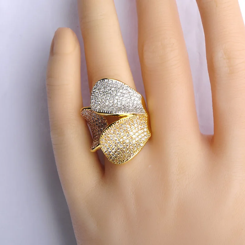 Новое поступление набор колец и браслетов mechoose для женщин три цвета в форме