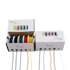 Провод 30awg 50 мкоробка UL 1007 Луженая Чистая медь 5 цветов в коробке смешанный провод Высокое качество PCB cable line DIY