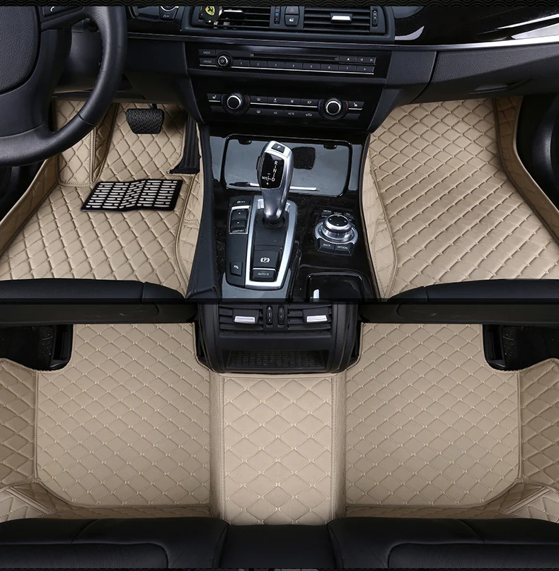 Автомобильный Коврик ковров Земле Коврики кожаные аксессуары для vw mk4 mk5 mk7 golf7 jetta 6 mk6 mk5 Жук santana b5.5 b6 b7 b8