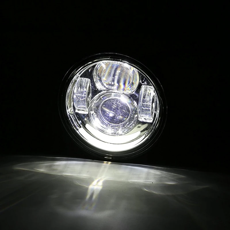 FADUIES новая мотоциклетная светодиодная фара хромированная 4 65 &quotсветодиодный ная