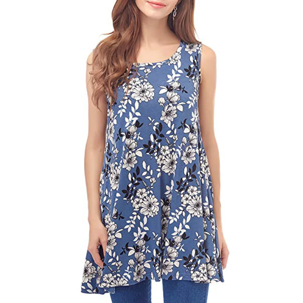 Женское платье для беременных без рукавов с цветочным рисунком топы грудного