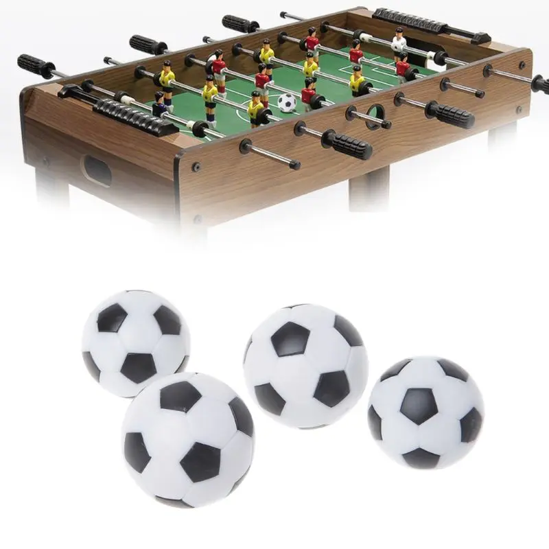 2 шт. резиновый Настольный футбольный мяч для игр в помещении Fussball футбол 32 мм 36