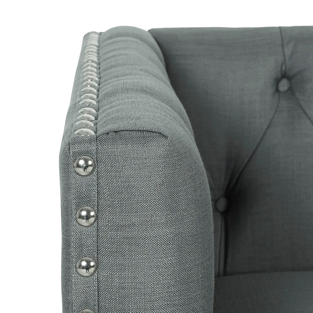 Jennifer Taylor Stanbury серый диван 82 1/2 &quotW x 35 1/2&quot D 30 &quotH|grey sofa|sofa sofasofa grey |
