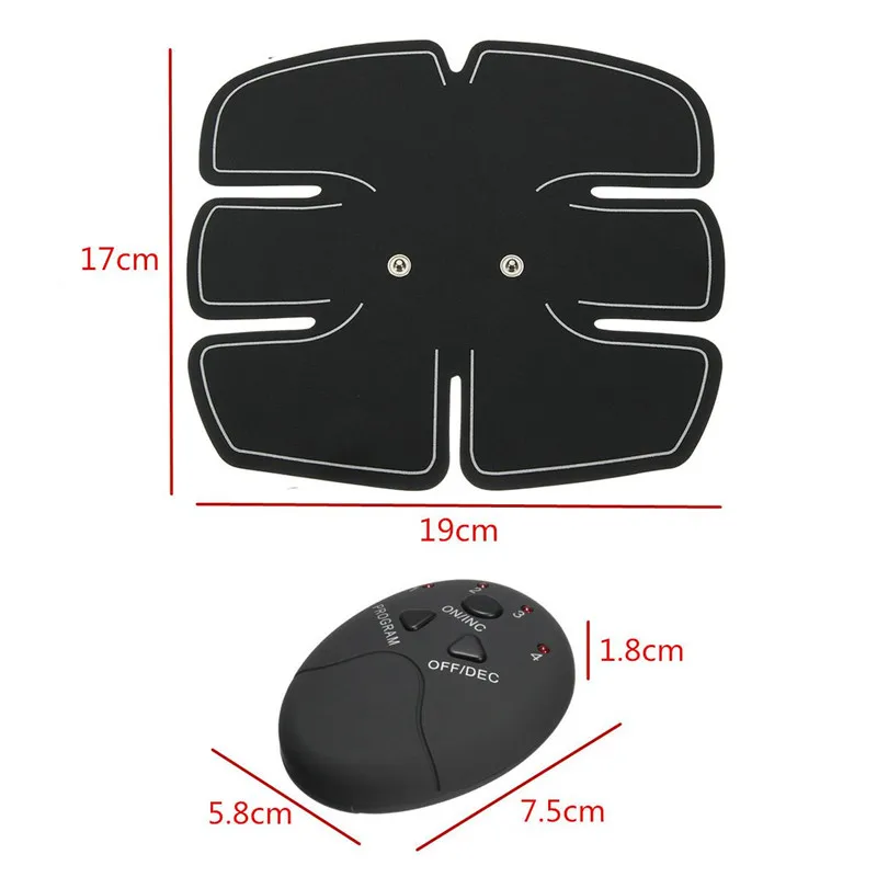 Тренажер для стимуляции мышц EMS беспроводной электрический умный фитнес